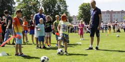 Dzie� Dziecka na sportowo. M�odzi elbl��anie �wi�towali z Concordi�