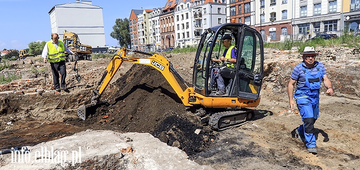 Bednarska zacznie się zmieniać jeszcze w tym roku. Na razie pracują tu archeolodzy