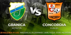 Ostatni wyjazd w sezonie. W niedziel� Concordia zmierzy si� w K�trzynie z Granic�