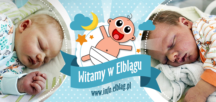 Witamy w Elblągu: Maję, Igorów, Michała i Nikodema
