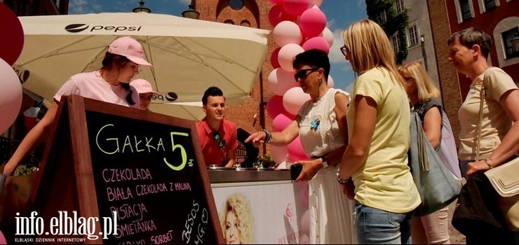 Lody Ice Queen Magdy Gessler już w Elblągu! Zobacz zdjęcia z otwarcia