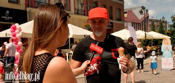 Sukces Lodziarni Ice Queen Magdy Gessler w Elblągu - zobacz materiał filmowy z otwarcia