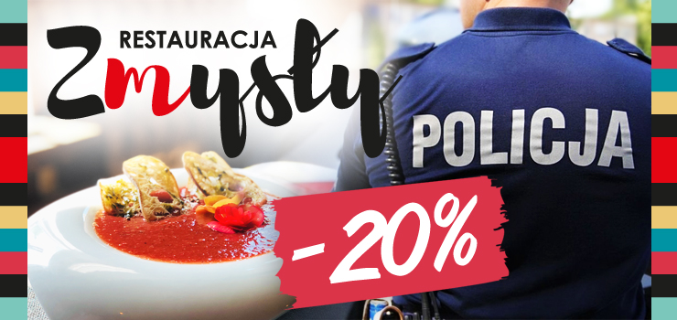 Za mundurem rabaty sznurem! Uczcij Święto Policji w Zmysłach. Ostatni dzień promocji!
