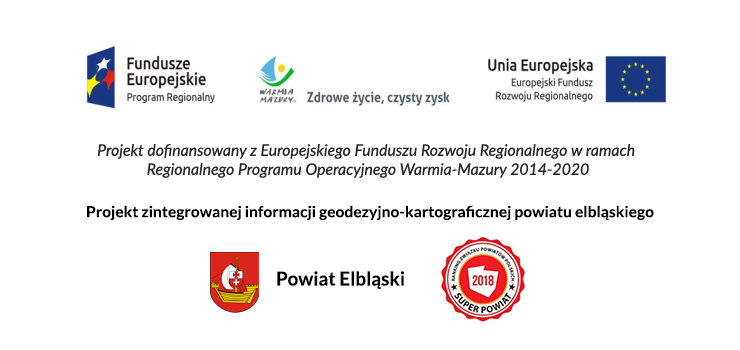 Projekt zintegrowanej informacji geodezyjno-kartograficznej powiatu elbląskiego