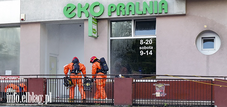 Poważny wyciek substancji toksycznej z pralni przy ul. Hetmańskiej. Aktualizacja!