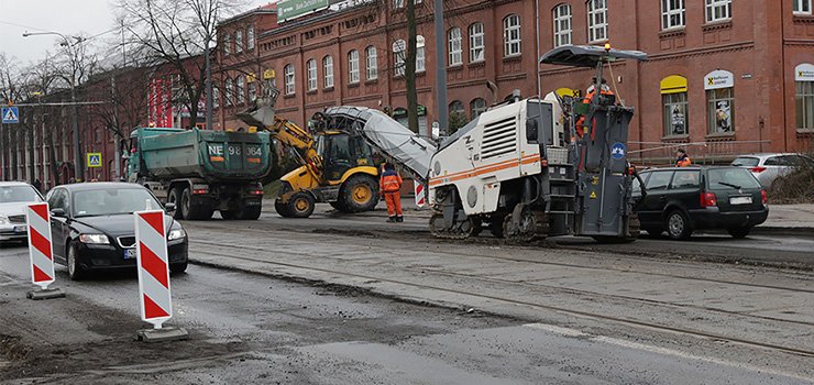 Rusza remont nawierzchni Tysiclecia/Grunwaldzka