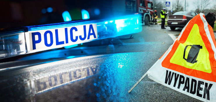 Wypadek na drodze 503 koo Jagodna. Zgina 37-letnia kobieta