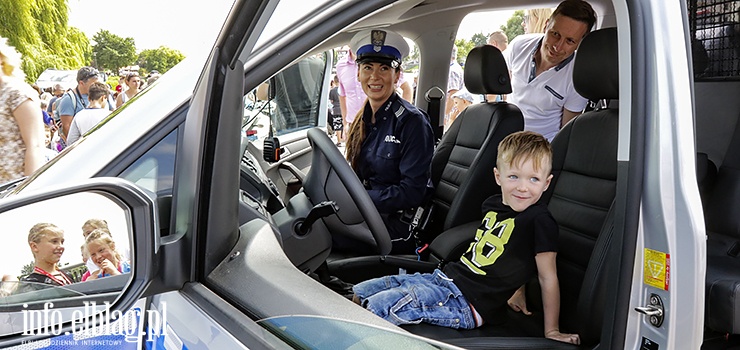 Miniony weekend w Elblgu min pod znakiem obchodw wita Policji