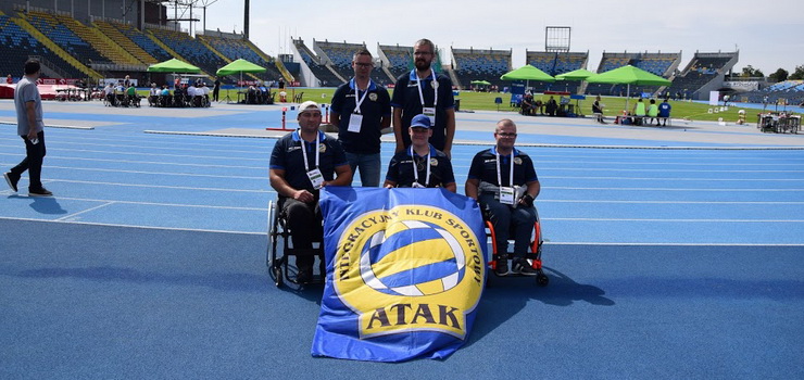 IKS Atak z 5 medalami Mistrzostw Polski Osb Niepenosprawnych w Lekkiej Atletyce