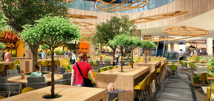 Rusza przebudowa strefy gastronomicznej w centrum handlowym Ogrody w Elblgu