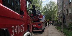 Wyciek gazu w budynku mieszkalnym przy ul. ��czyckiej