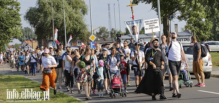 Pielgrzymi z Elblga ruszyli na Jasn Gr. Od sanktuarium dzieli ich 500 km