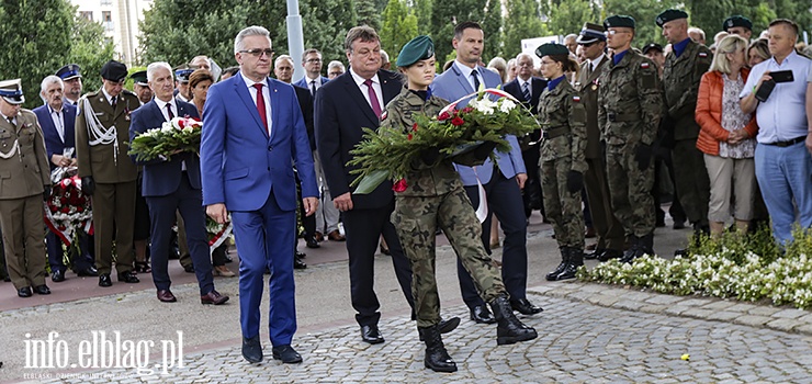 75. rocznica powstania warszawskiego. Elblanie upamitnili bohaterw
