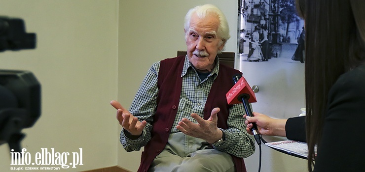 Eugeniusz Woźniak pomagał w 1945 w utworzeniu odziału Poczty w Elblągu! Zapraszamy na materiał filmowy (cz.2)