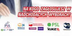  Na kandydata jakiego ugrupowania zag�osujesz w nadchodz�cych wyborach parlamentarnych?