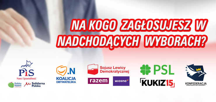  Na kandydata jakiego ugrupowania zagosujesz w nadchodzcych wyborach parlamentarnych?