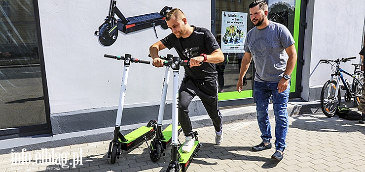 Elektryczne hulajnogi w Elblgu. Zrobiy furror w innych miastach, sprawdz si rwnie u nas?