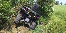 Brawurowa jazda quadem doprowadzi�a do kolizji. Jest wyrok dla 33-letniego kierowcy