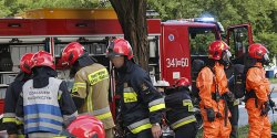 Wyciek substancji chemicznej w SP 18
