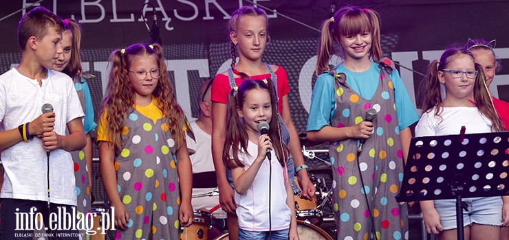 Muzyczne zakoczenie wita Chleba. Scena naleaa do elblan