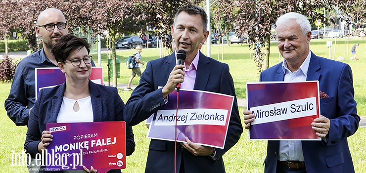 Lewica przedstawia list kandydatek i kandydatw do Sejmu. W tym gronie jest czterech elblan