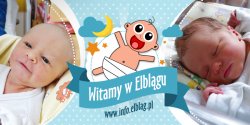 Witamy w Elbl�gu: Amelie, Aleksandr�, Antoniego, Franciszka i Daniela