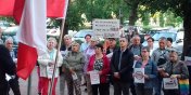 Solidarni z prokuratorami. Kolejny protest przed elblskim sdem