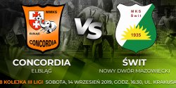 Pokona� niepokonanego wicelidera. W sobot� Concordia podejmuje na Krakusa �wit NDM