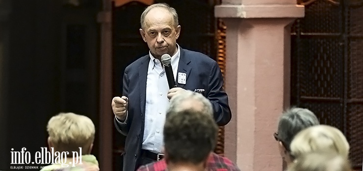 Prof. Wojciech Sadurski w Elblągu. "To nie będą normalne wybory, nie będą uczciwe”