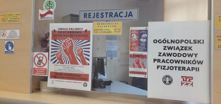 "Do poniania! Przestajemy ratowa system". Fizjoterapeuci i diagnoci zaczli protest