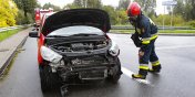 Zdarzenie na ulicy Radomskiej. 29-letni kierowca wjecha w barierki