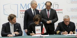 Umow� z wykonawc� podpisano w Elbl�gu. Niebawem ruszy budowa kana�u �eglugowego przez Mierzej� Wi�lan�