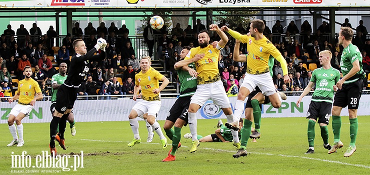 Pechowy remis Olimpii z Górnikiem Łęczna. Zwycięstwo stracone w ostatnich minutach