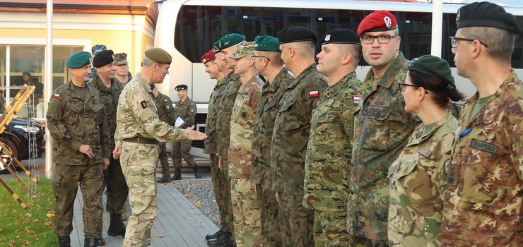 Wizyta Przedstawicieli Wojskowych przy NATO w Elblgu