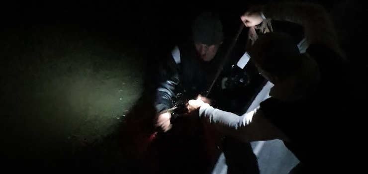 Ciało 28-letniego Damiana odnaleziono w rzece Elbląg. "Akcja wydobycia ciała z dna rzeki trwała kilka godzin"