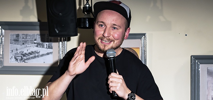 Komik Damian Skóra: W Elblągu powstało parę pomysłów, które na stale zostaną w programie