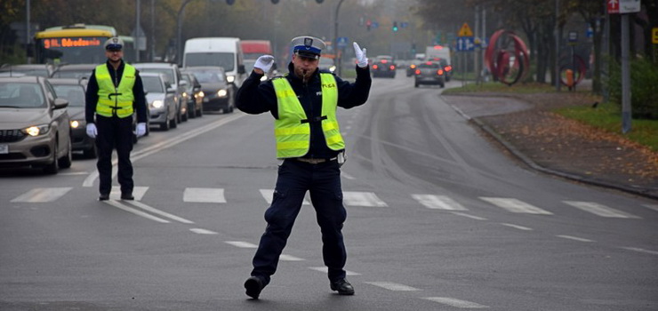 Policjanci wiczyli przed „Zniczem"