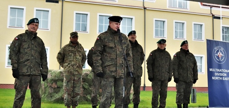 Pożegnanie w Dowództwie Wielonarodowej Dywizji