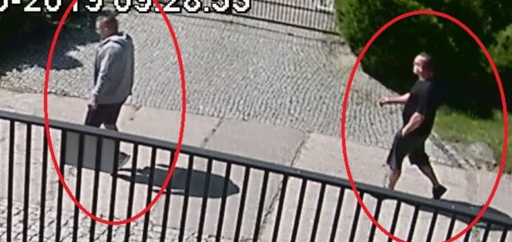 Byo wamanie do domu. Pom ustali mczyzn z nagrania kamer