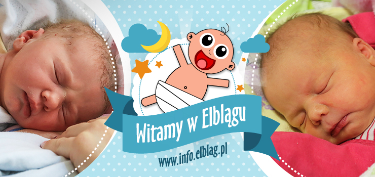 Witamy w Elblągu: Michalinę, Alicję, Zosię i Patryka