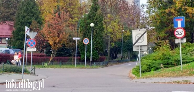  Jazda „na pami”? Jak oznakowany jest Elblg?
