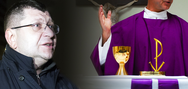 Zbigniew Stonoga: Jestem w Elblągu i właśnie nakryliśmy znanego księdza na seksie z dorosłym mężczyzną