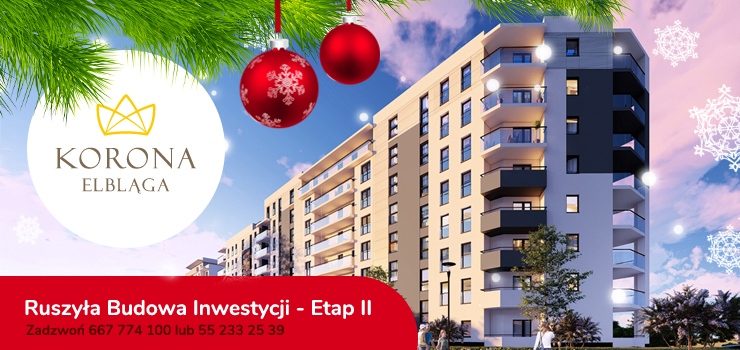 PROMOCJA W INWESTYCJI KORONA ELBLĄGA II