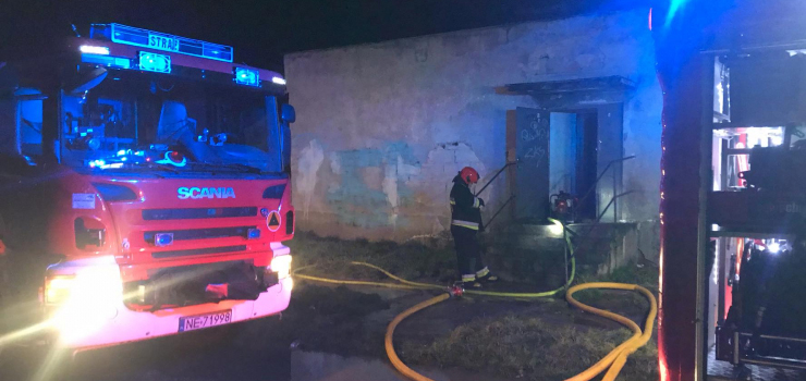 Pożar mieszkania przy ulicy Skrzydlatej. Jedna osoba poszkodowana