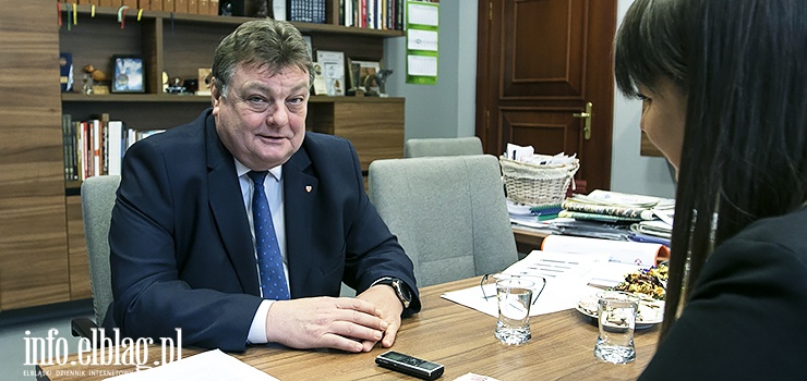 Prezydent Elbląga Witold Wróblewski: Ten rok był ważny z punktu widzenia przeprowadzonych inwestycji