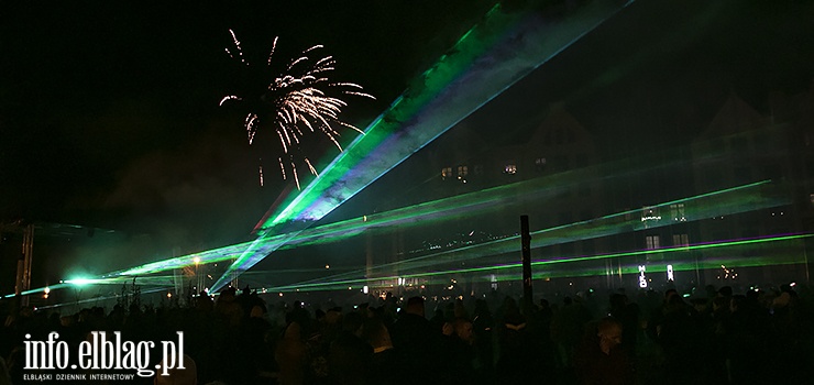 Po raz pierwszy Elblg przywita Nowy Rok pokazem laserw