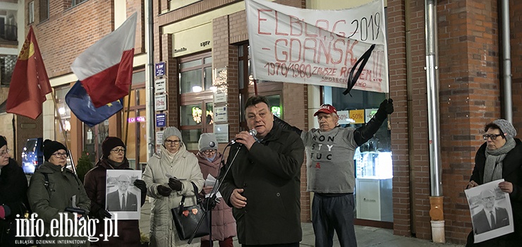 Pamiętamy! Elblążanie w rocznicę tragicznej śmierci Pawła Adamowicza