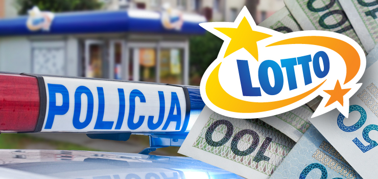 Napad na kolekturę LOTTO. „Zastraszyli kobietę, ukradli pieniądze”