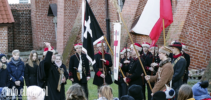 Poświęcono replikę sztandaru Żuawów śmierci. Nietypowa lekcja historii