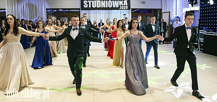 Maturzyści ZST w Elblągu bawili się na studniówce. To był wspaniały bal